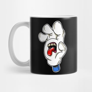 Skater Boy Cartoon Glove Mug